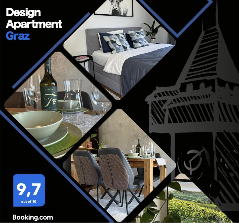 غراتس Designapartment Blue Sky -55M2-Free Parking & Wifi المظهر الخارجي الصورة